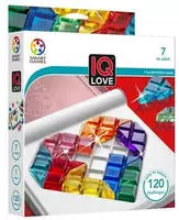 SmartGames Smart Games - IQ Love, Puzzlespiel mit 120 Herausforderungen, 2...