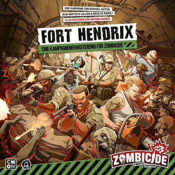 Zombicide 2.Edition Fort Hendrix Erweiterung