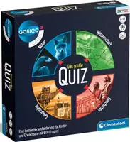 Clementoni 59301, Clementoni Galileo - Das gro?e Quiz (Deutsch, 2 - 6 Spieler)
