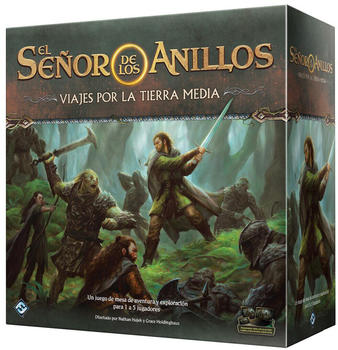 Fantasy Flight Games The Lord of the Rings: Journeys in Middle-Earth (Spanish)