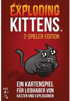 Exploding Kittens EXKD0021, ASMODEE EXKD0021 Exploding Kittens 2-Spieler-Edition
