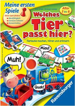 Ravensburger Welches Tier passt hier? (21423)