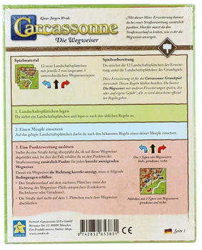 Carcassonne - Die Wegweiser Promo Mini Erweiterung (DE/EN)