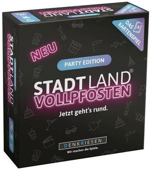 Stadt Land Vollpfosten - Party Edition (Das Kartenspiel)