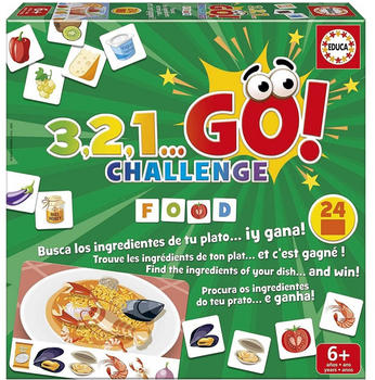 Educa Borrás 3,2,1… GO! Challenge Food (ES)