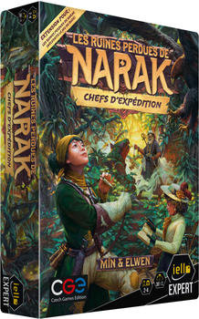Iello Les ruines perdues de Narak - Extension Chefs d'expédition (French)