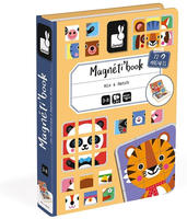 Janod 190.02587, Janod Magnetbuch Mix & Match (Deutsch, Englisch, Franz&ouml;sisch,