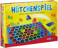 Noris Geschicklichkeitsspiel H&uuml;tchenspiel, f&uuml;r 2-4 Spieler, ab 4 Jahre
