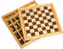 Schachspiel, Dame und Mühle