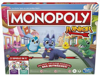 HASBRO GAMING HASD1029, HASBRO GAMING HASBRO F8562100 Monopoly Junior 2 Spiele...