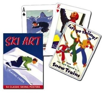 Piatnik Spielkarten Ski Art