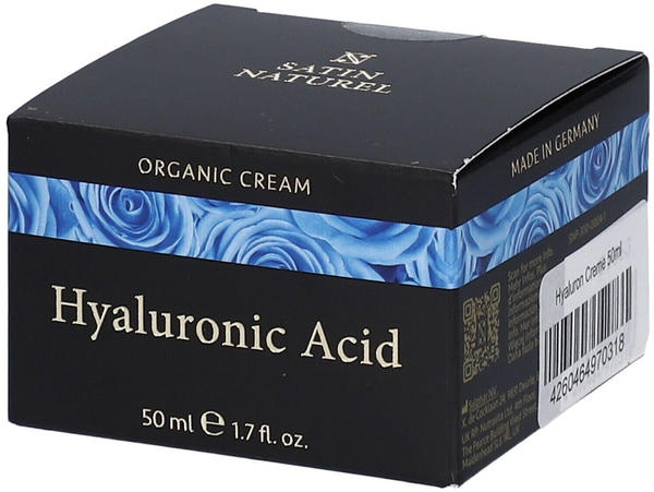 Satin Naturel Bio Hyaluronic Acid Cream (50ml)