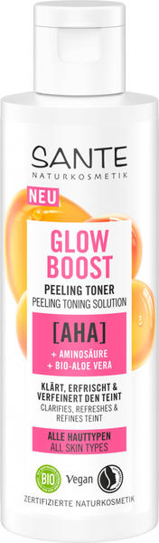 Sante AHA, Aminosäure & Bio Aloe-Vera Glow Boost Peeling Toner (125ml)
