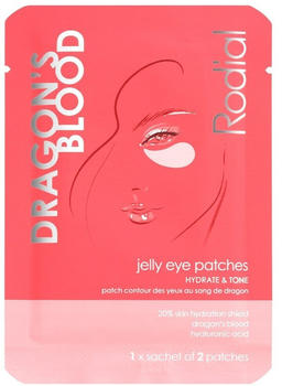 Rodial Dragon's Blood Jelly Eye Patches 1 Sachet of 2 Patches (3g)