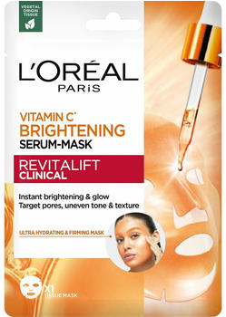 L'Oréal Revitalift Clinical aufhellende Gesichtsmaske mit Vitamin C (26g)