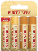 Burt's Bees Lip Balm Honey & Beeswax 4er Pack 17 g