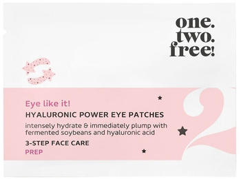 one.two.free! Hyaluronic Power Eye Patches