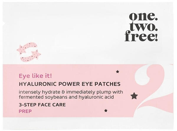 one.two.free! Hyaluronic Power Eye Patches