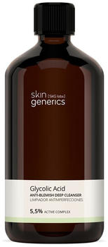 Skin Generics Glykolsäure 5,5% AktivkomplexAnti-Blemish Tiefenreiniger (250ml)