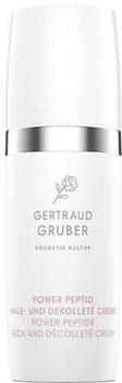 Gertraud Gruber Power Peptid Hals- und Dekolletécreme (30 ml)