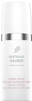 Gertraud Gruber Power Peptid Hals- und Dekollet&eacute;creme (30 ml)