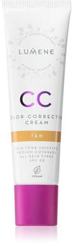 Lumene Color Correcting CC Cream f&uuml;r ein einheitliches Hautbild SPF 20 Farbton Tan (30ml)