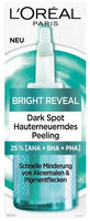 LOR&Eacute;AL PARIS Gesichtspeeling "BRIGHT REVEAL DARK SPOT PEELING" verbessert die