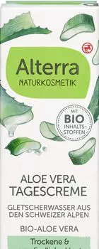 Alterra Tagescreme Bio-Aloe Vera & Gletscherwasser (50ml)