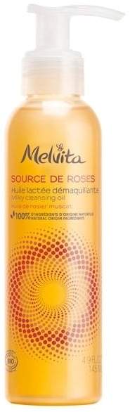 Melvita Source De Roses Milky Cleansing Oil (145ml)