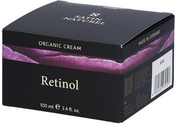 Satin Naturel Organic Facial Moisturizer with Retinol and Salicylic Acid Face - Night Cream (100ml)
