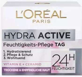 L&rsquo;Or&eacute;al Hydra Active Feuchtigkeits-Pflege Tag