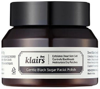 dear, klairs Gentle Black Sugar Facial Polish (110g)