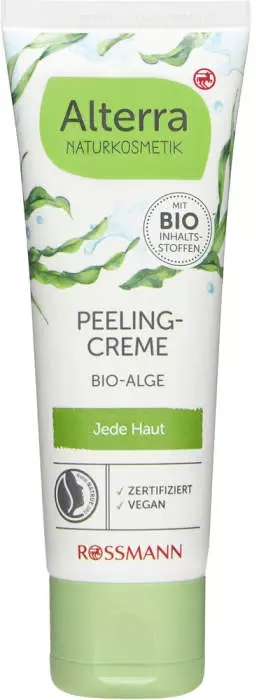 Alterra Peelingcreme Bio-Alge (50ml) Test Gesichtspeeling