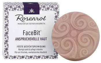 Rosenrot FaceBit Anspruchsvolle Haut Feste Gesichtsreinigung (50 g)
