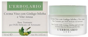 L'Erbolario Face Cream with Ginkgo Biloba and Red Grape (50ml)