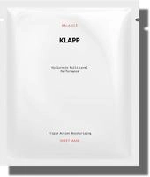 Klapp Hyaluronic Triple Action Moisture Sheet Mask 3 St