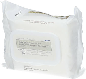 Korres Olympus Tea Detox-Reinigungst&uuml;cher (30 Stk.)