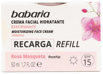 Babaria Rosa Mosqueta Moisturising Facial Cream SPF 15 Refill (50ml)