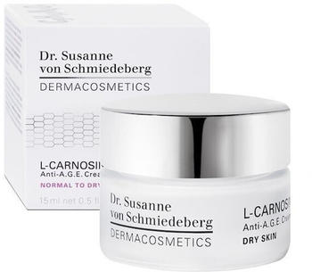 Dr. Susanne von Schmiedeberg L-Carnosine Anti-A.G.E. Cream Dry Skin Mini (15ml)