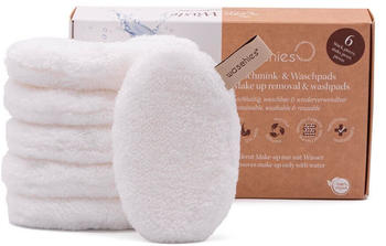 Waschies Abschminkpads & Waschpads White Edition 6er Pack