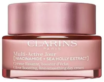 Clarins Multi-Active Jour Glow Boosting, Line-Smoothing Day Cream (50ml)