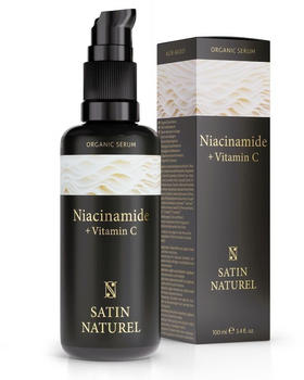 Satin Naturel Niacinamide + Vitamin C Organic Serum (100ml)