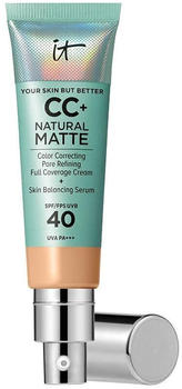 IT Cosmetics Your Skin But Better CC Plus Cream Natural Matte SPF40 (32 ml) Medium