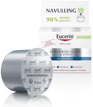 Eucerin Hyaluron-Filler + 3x Effect Night Cream Refill (50ml)