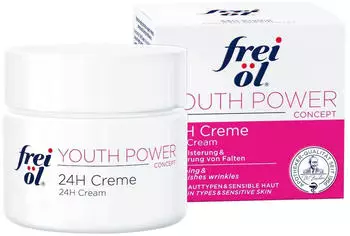 frei &ouml;l Youth Power 24h Creme (50ml)