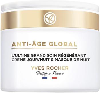 Yves Rocher Anti-Âge Global regenerierende Ultra-Intensivpflege Tag/Nacht & Nachtmaske (75ml)
