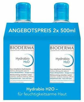 Bioderma Hydrabio H2O Mizellen-Reinigungsl&ouml;sung Duo (2 x 500ml)