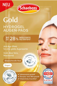Schaebens Gold Hydrogel Augen-Pads (1 Paar)