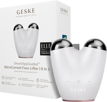 Geske SmartAppGuided MicroCurrent Face-Lifter 6in1 white