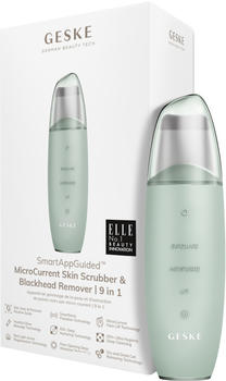 Geske SmartAppGuided MicroCurrent Skin Scrubber & Blackhead Remover 9 in 1 gr&uuml;n
